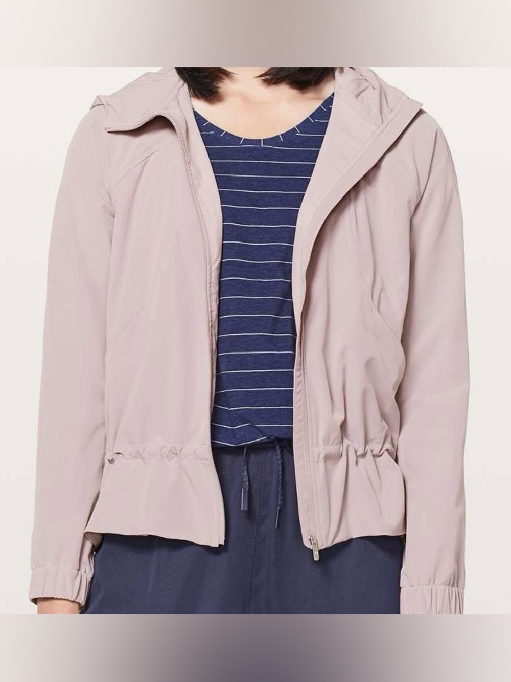 Lululemon Pack It Up Jacket Pink Rain Jacket S